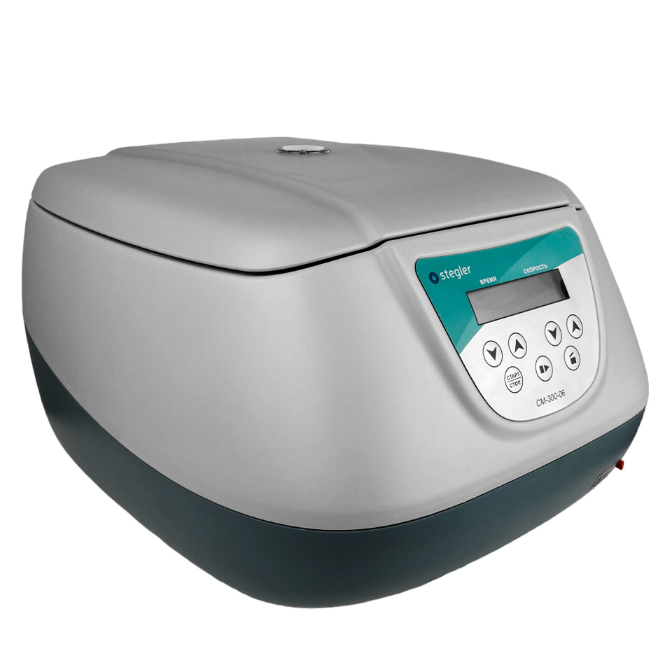 Лабораторная центрифуга Stegler CM-300-06 (до 4000 об/мин, 6×50 мл)