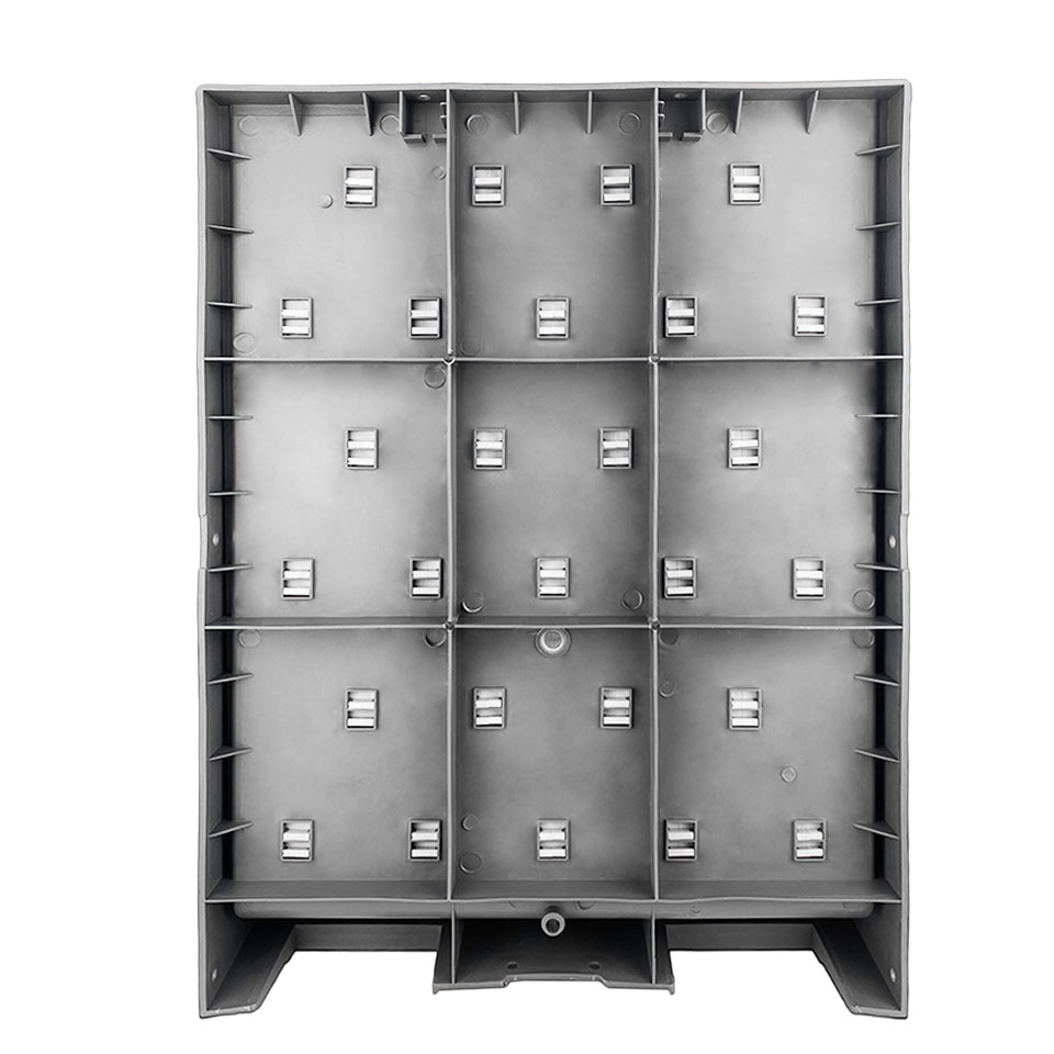 Сушилка для лабораторной посуды Stegler SL-27 (полипропилен, 27 мест, 400×555×110 мм)