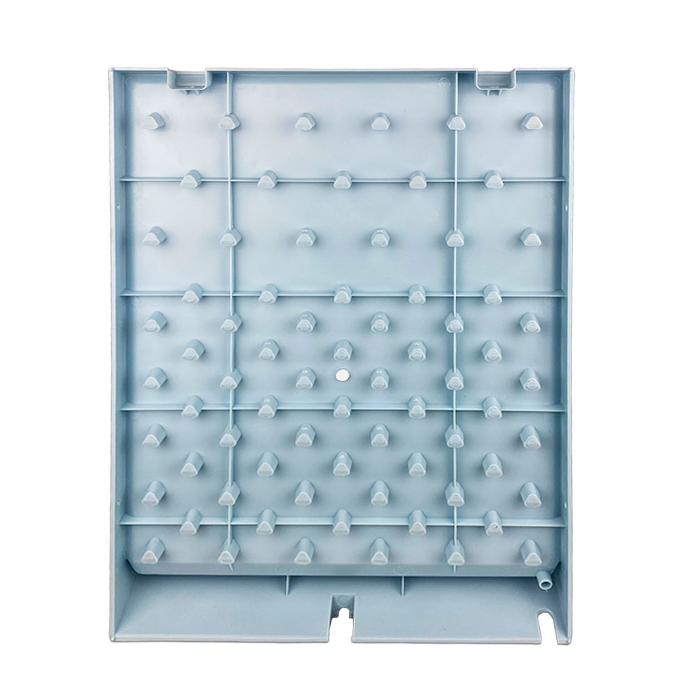 Сушилка для лабораторной посуды Stegler SL-72 (полипропилен, 72 места, 450×630×110 мм)