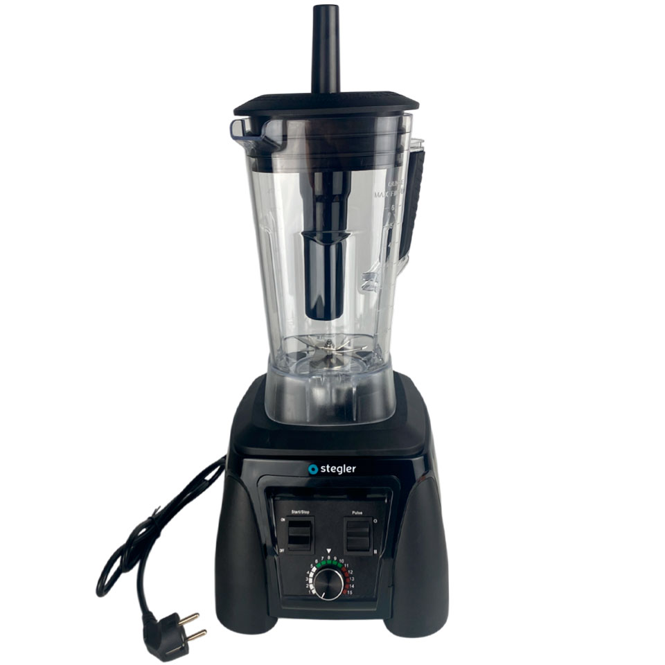 Блендер лабораторный Stegler LB-2 (2000 мл, 23 000 об/мин, пластиковая чаша)