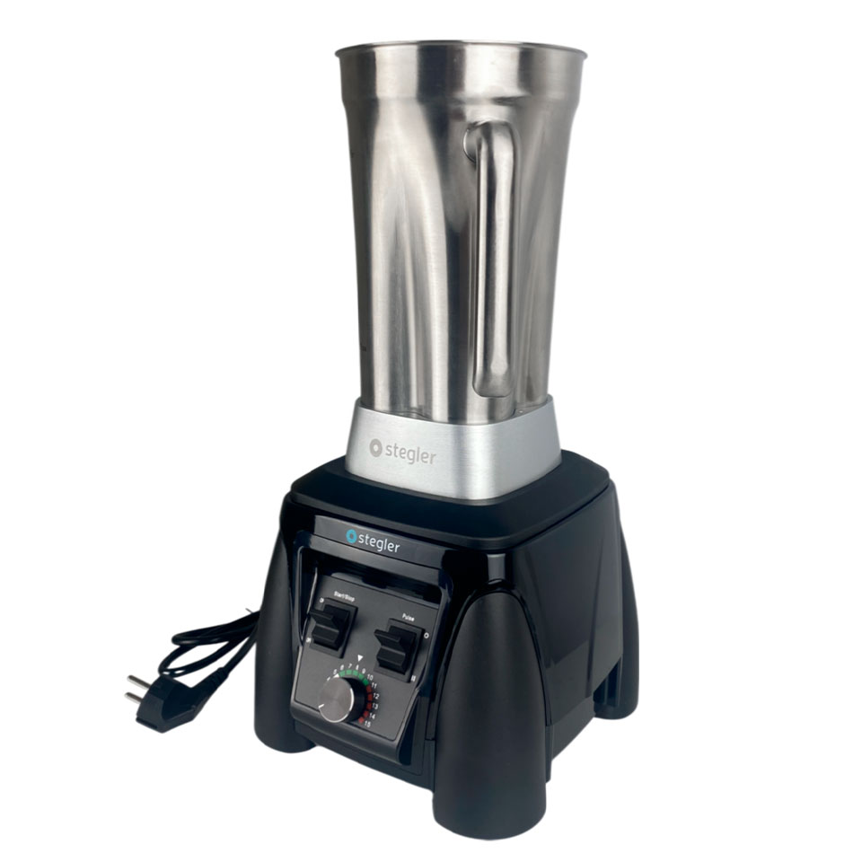 Блендер лабораторный Stegler LB-2 Pro (2000 мл, 23 000 об/мин, металлическая чаша)