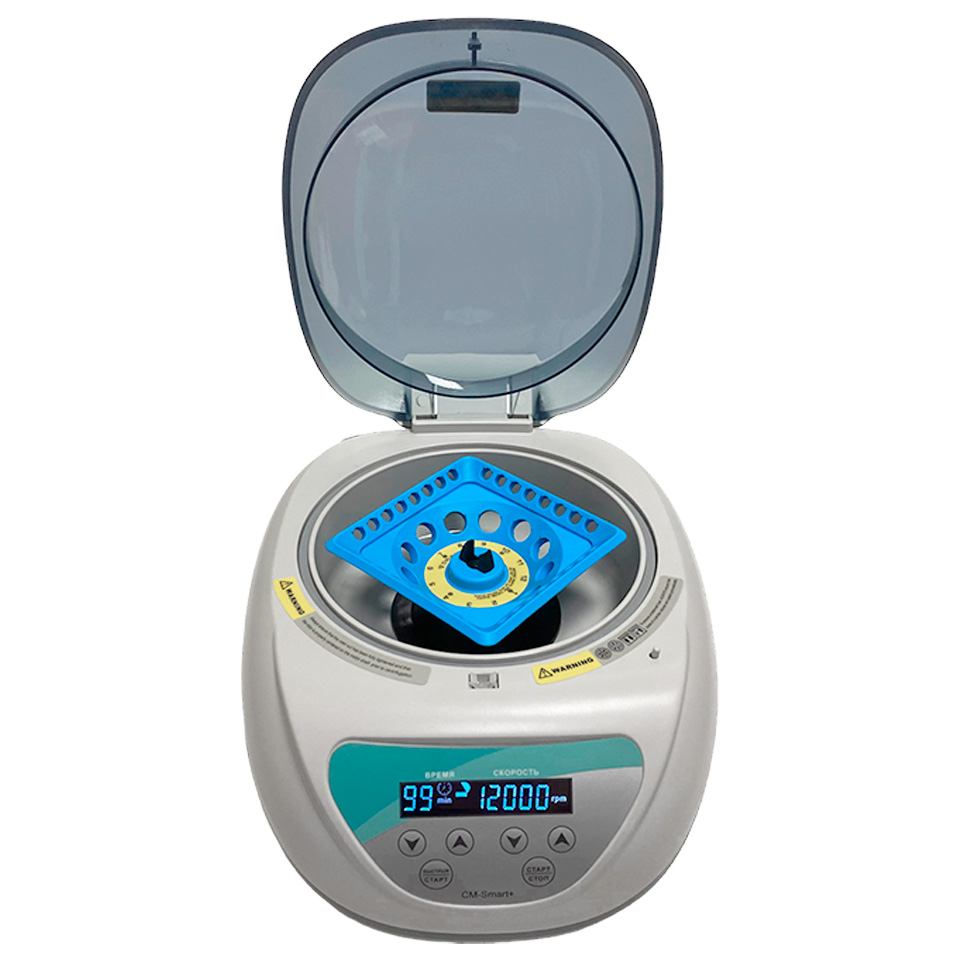 Лабораторная центрифуга Stegler CM-Smart+ (до 12000 об/мин, 12×2 мл)