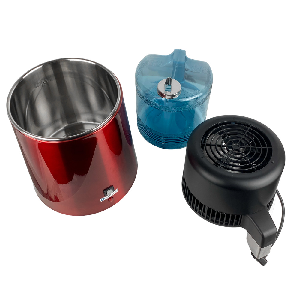 Аквадистиллятор Stegler BL-9901 (1 л/ч, корпус металл, сборник пластик)