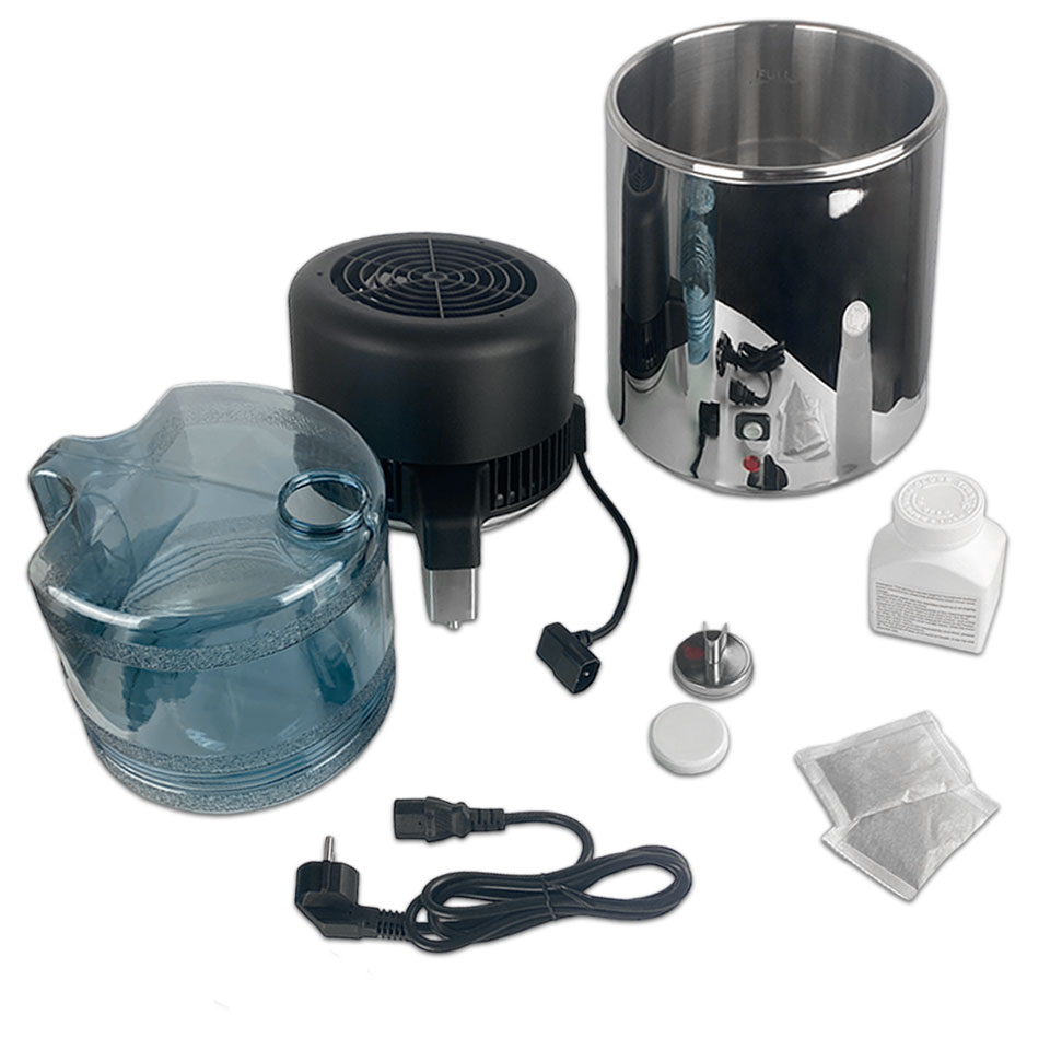 Аквадистиллятор Stegler BL-9900 (1 л/ч, корпус металл, сборник пластик)