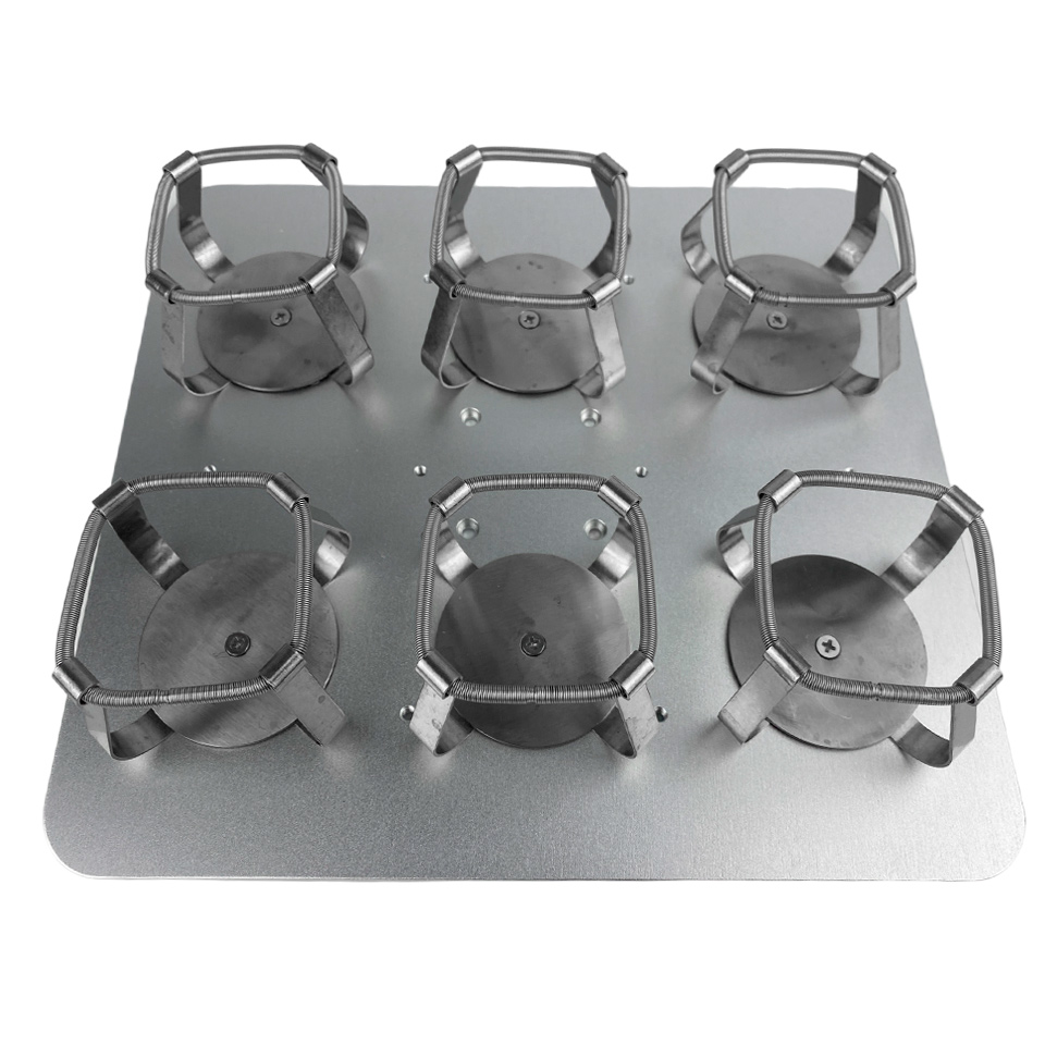 Платформа Stegler TS-FC-B с держателями колб 6×250 мл для шейкера POS-12