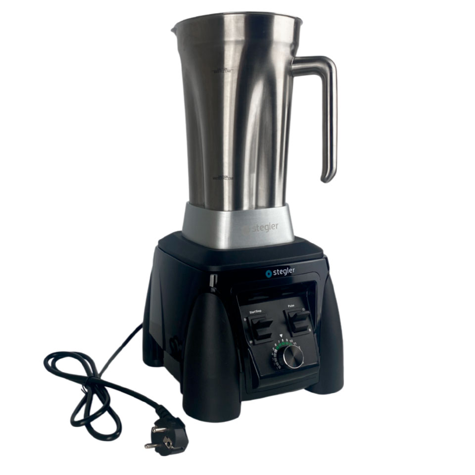 Блендер лабораторный Stegler LB-2 Pro (2000 мл, 23 000 об/мин, металлическая чаша)