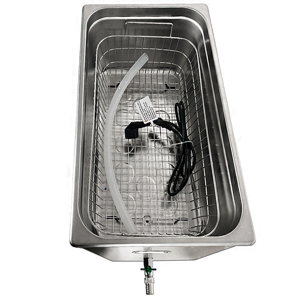 Ультразвуковая ванна (мойка) Stegler 30DT (30 л, 20-80 °C, 720 Вт)