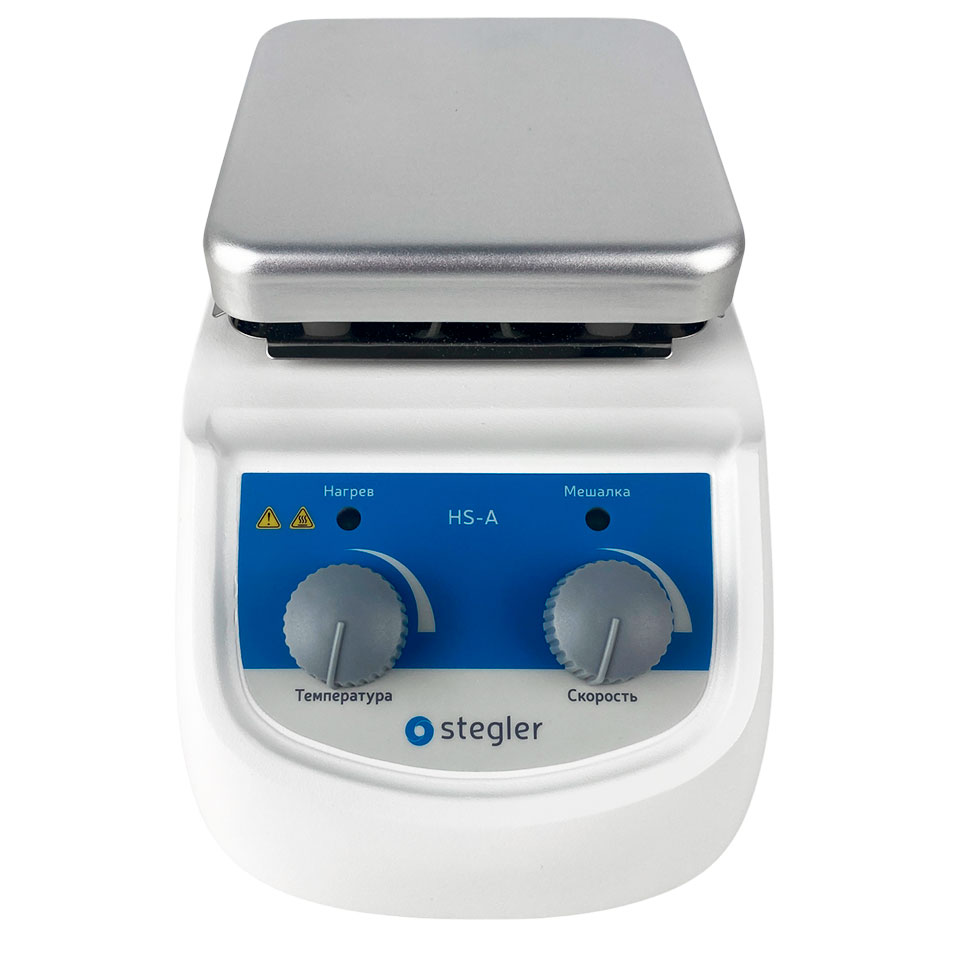 Мешалка магнитная Stegler HS-A (2 л, 0…2000 об/мин, 380 °C)