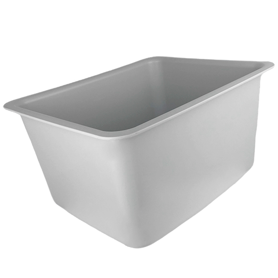 Большая лабораторная раковина-мойка Stegler RM-490G (полипропилен, внутр 490×390×290, габариты 550х450х310)