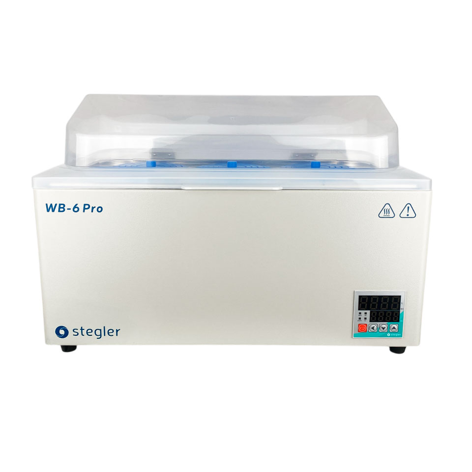 Водяная баня Stegler WB-6 Pro (23 л, Tкомн.+5...100 °С, 6 мест)