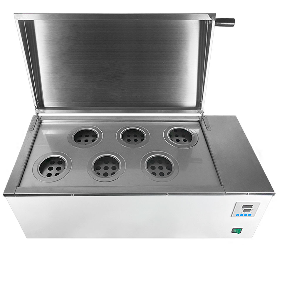 Водяная баня Stegler SHHW21.600AII (36 л, Ткомн. +5...100 °С, 6 мест, глубокая)