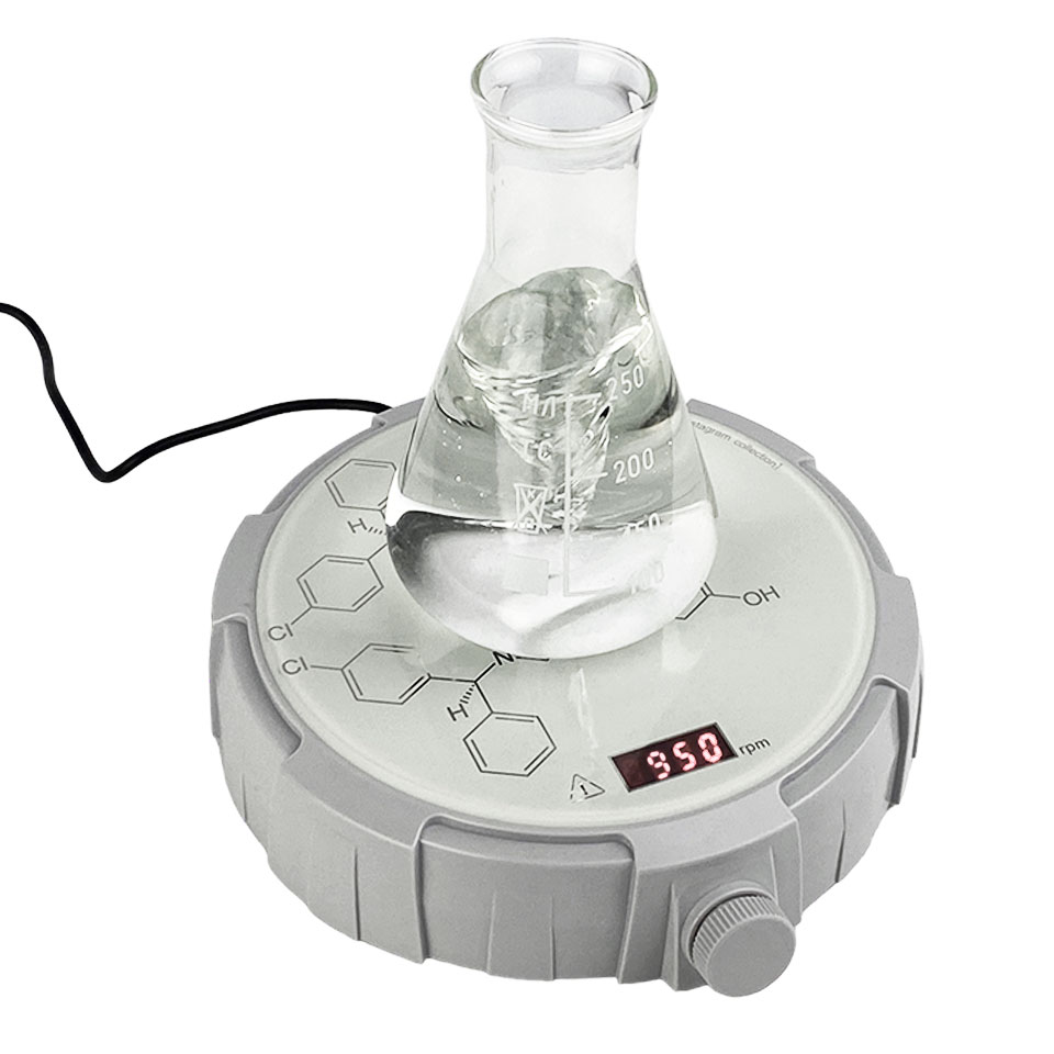 Мешалка магнитная Stegler MS-160 (1,5 л, 0…2500 об/мин)