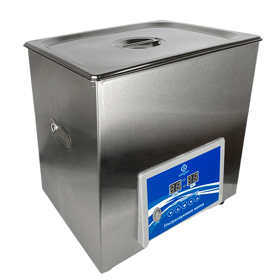 Ультразвуковая ванна (мойка) Stegler 10DT (10 л, 20-80 °C, 240 Вт)