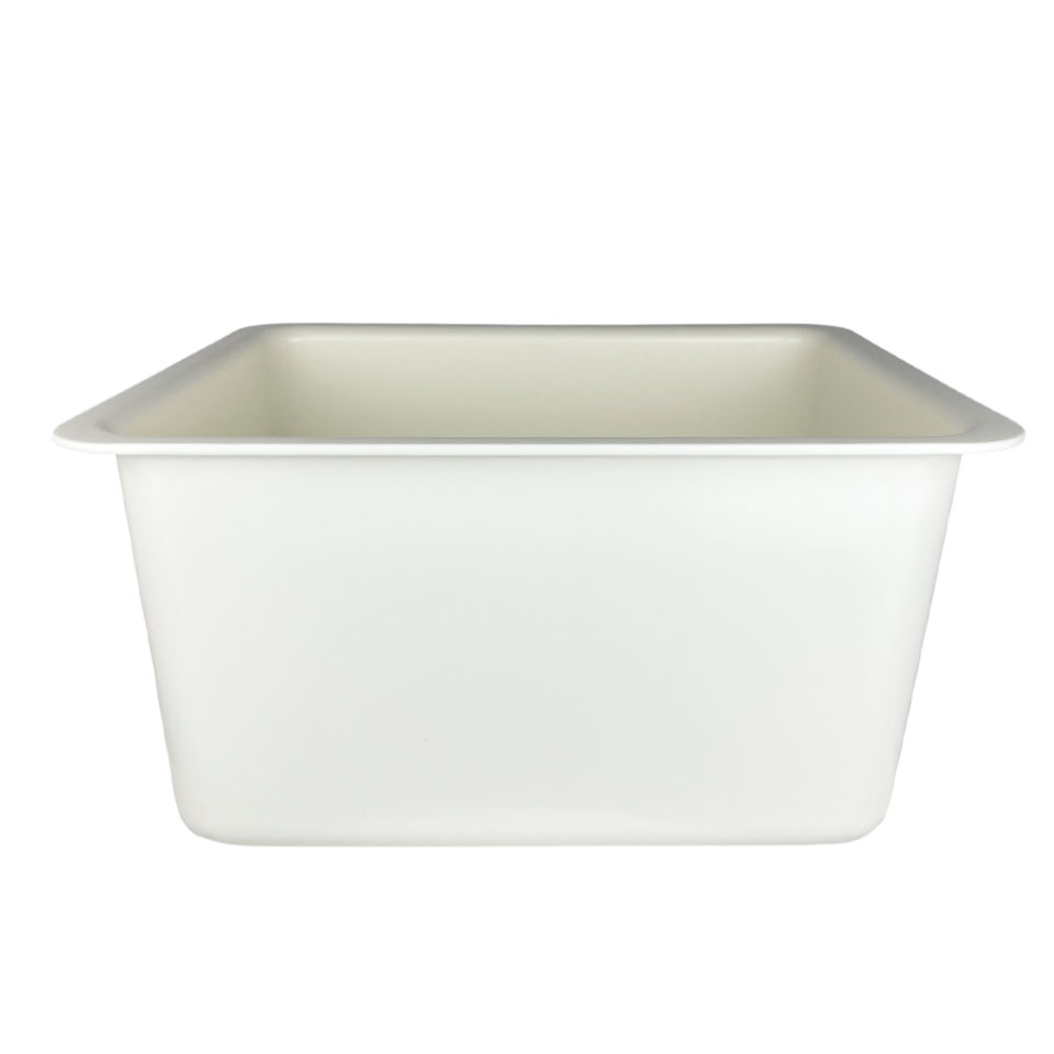 Большая лабораторная раковина-мойка Stegler RM-490W (полипропилен, внутр 490×390×290, габариты 550х450х310)