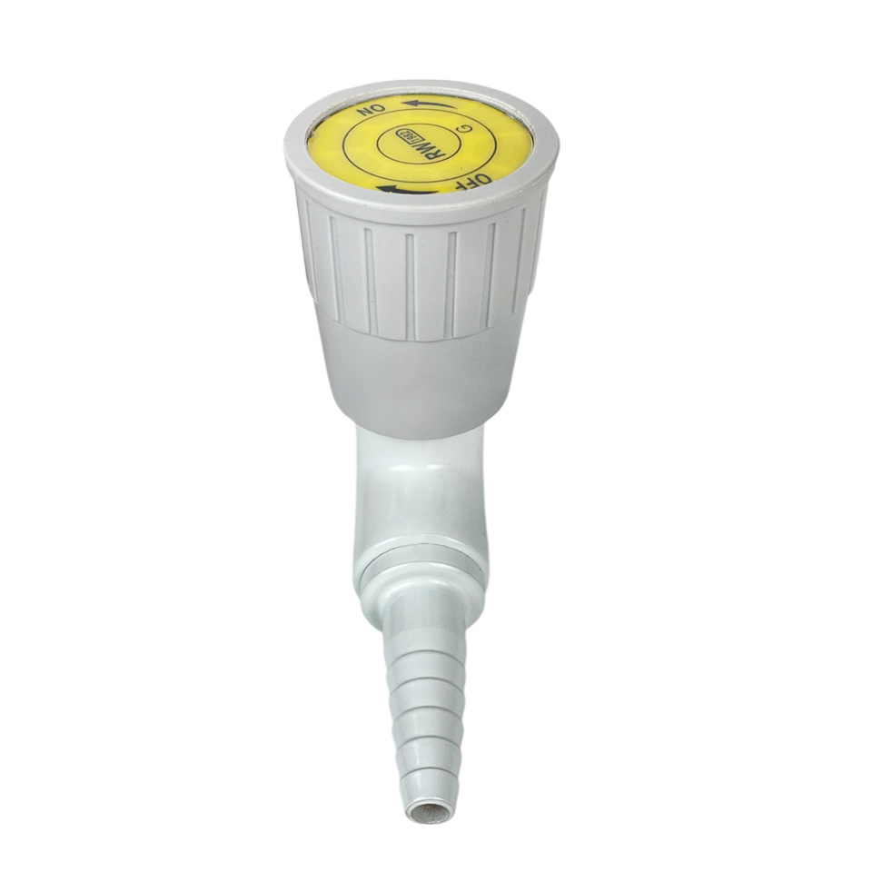 Лабораторный газовый кран Stegler KG-1-70 (литая медь, длина 70 мм)