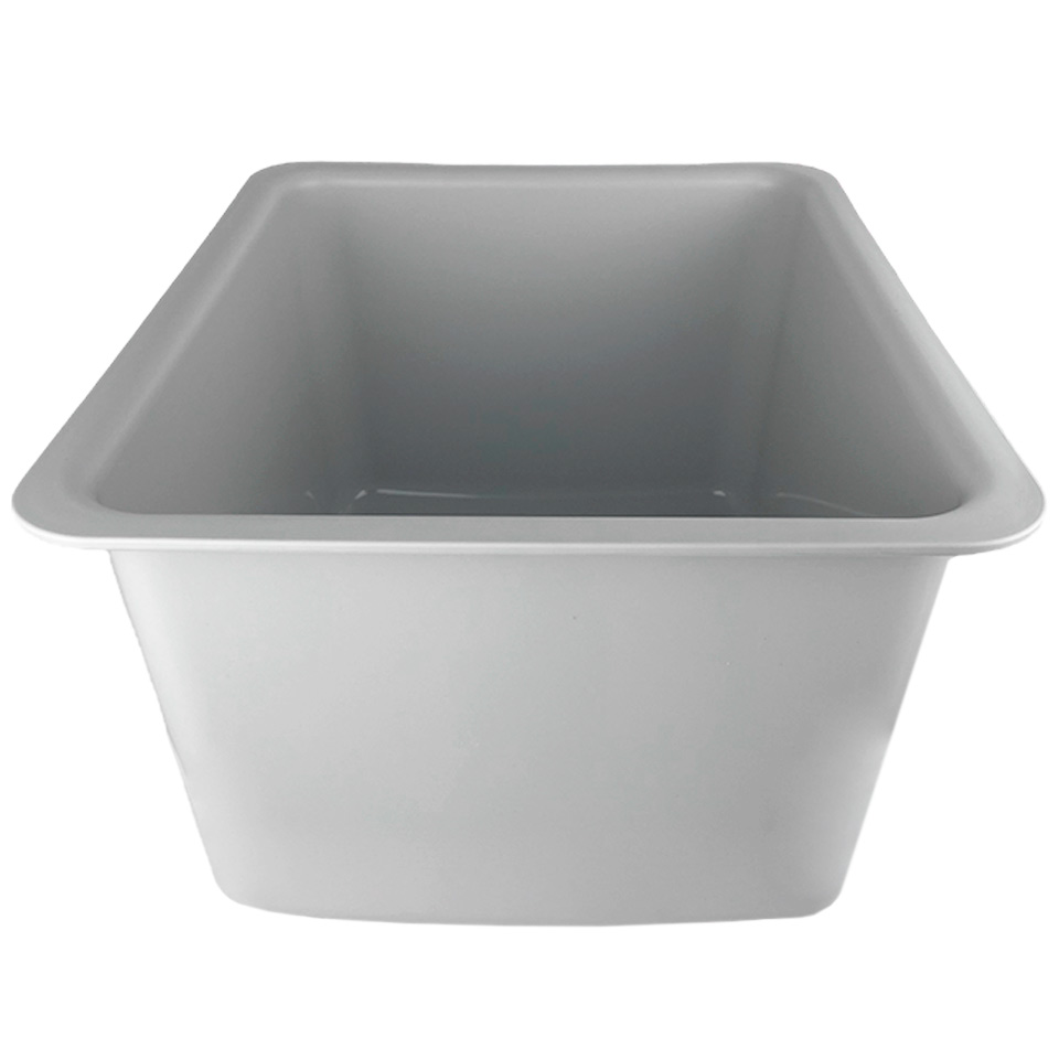 Большая лабораторная раковина-мойка Stegler RM-490G (полипропилен, внутр 490×390×290, габариты 550х450х310)