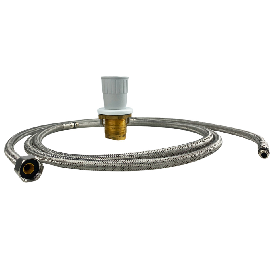 Лабораторный вентиль для воды выносного крана Stegler VV-35 (латунь, d 35 мм)