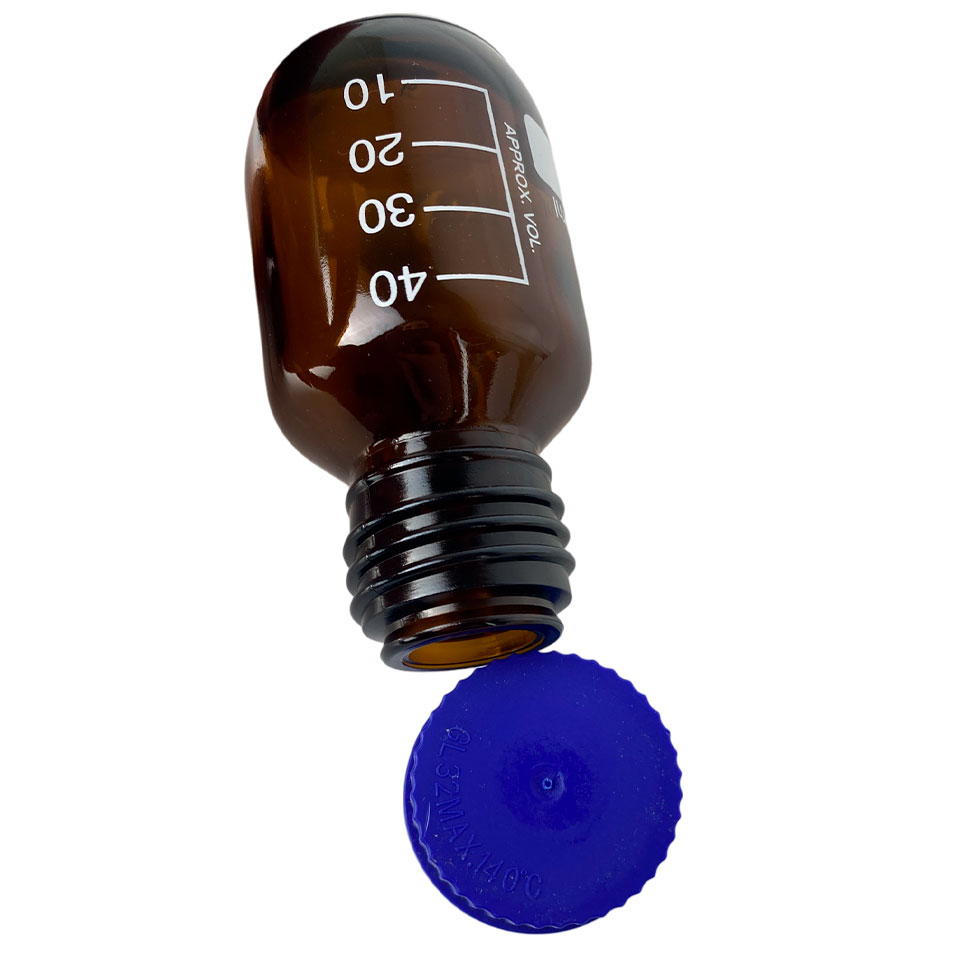 Банка Stegler 1000 мл с винтовой крышкой, тёмное стекло