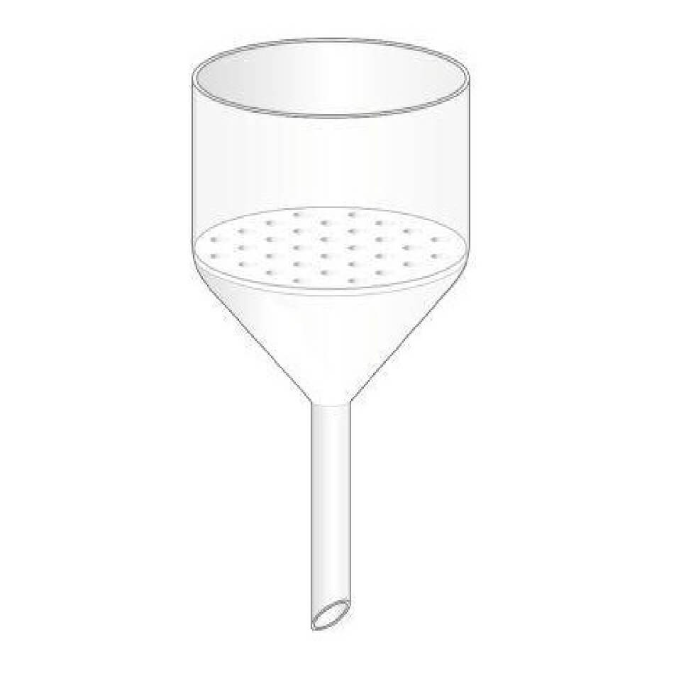 Воронка Бюхнера фарфоровая, Stegler